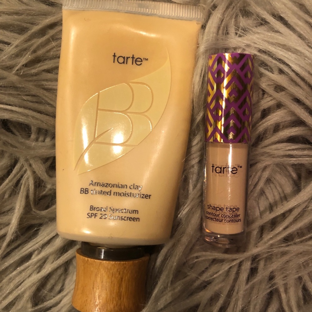 Tarte Amazonian clay BB cream and concealer